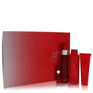 Perry Ellis 360 Red by Perry Ellis Gift Set -- 3.4 oz Eau De Toilette Spray + .2
